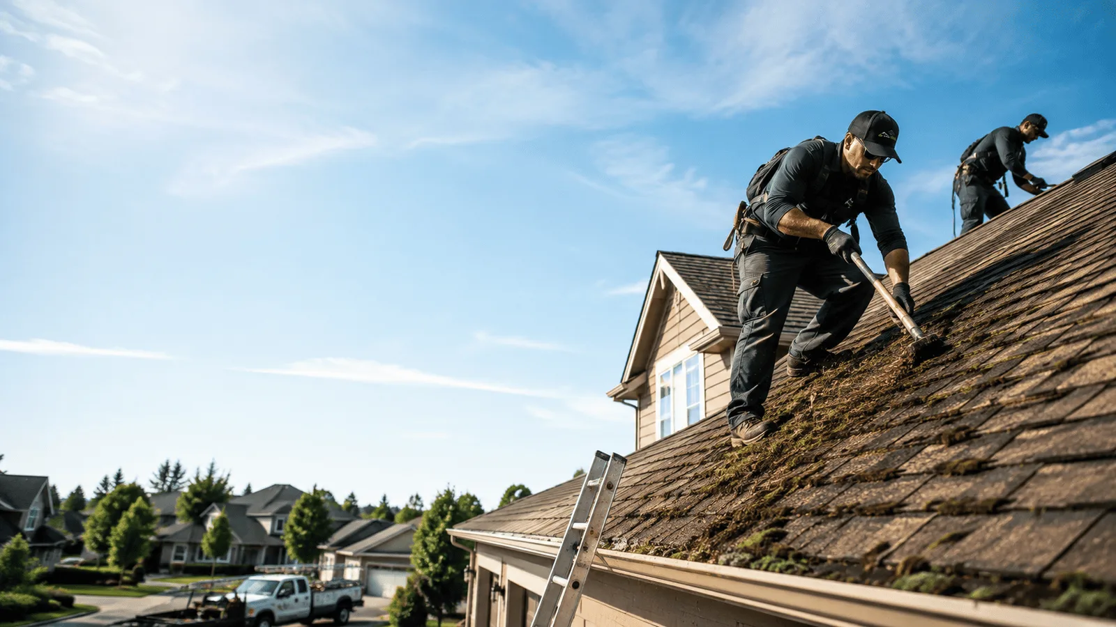 Roof Moss Removal in Wausaukee, WI near me